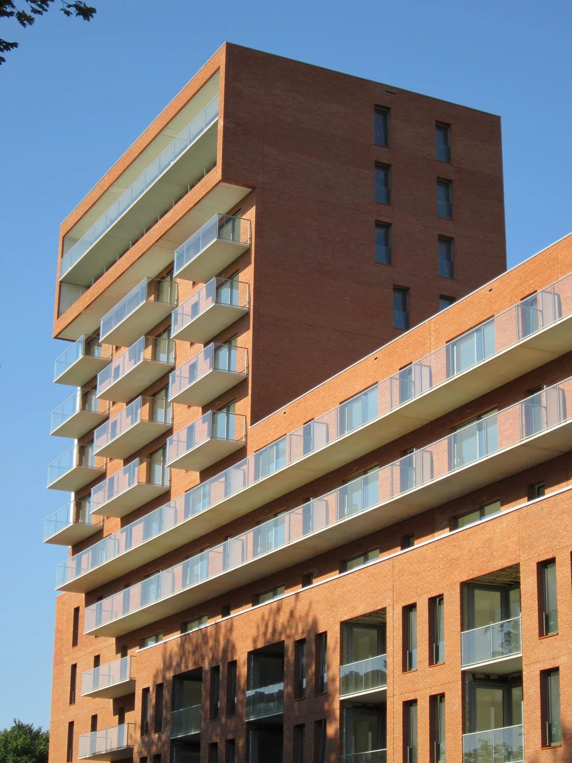 Balkons bij Paptahof