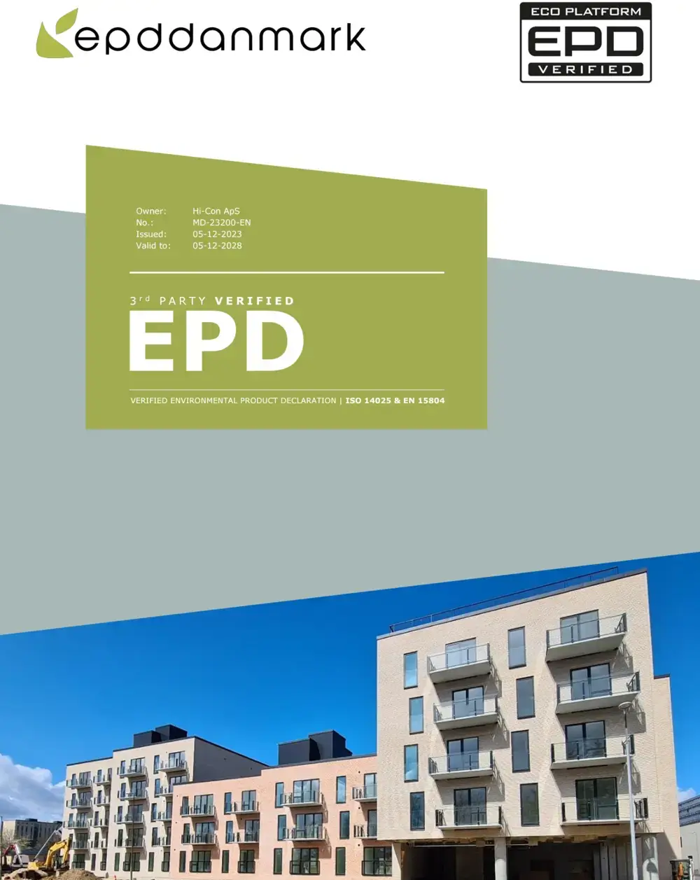 Environmental Product Declaration