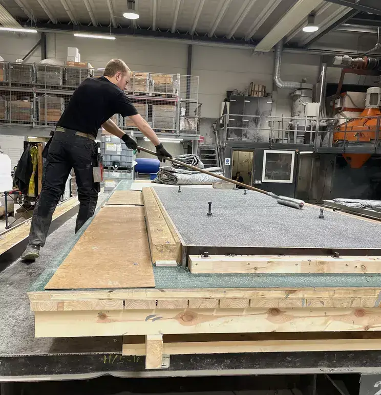 Renovatie van een balkon