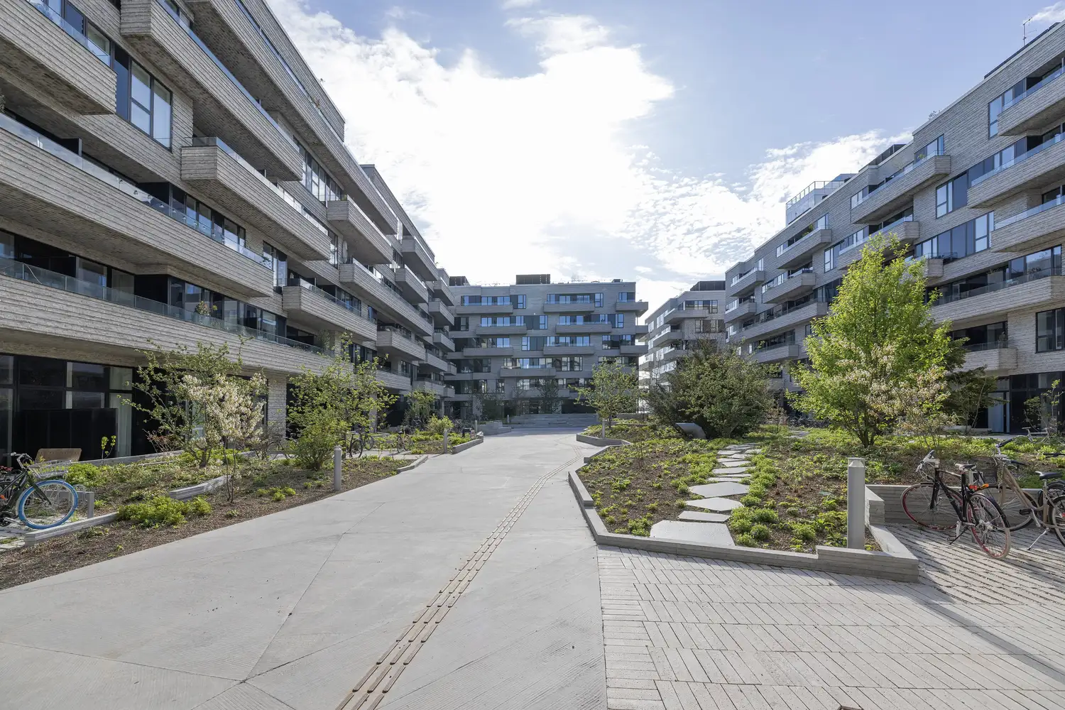 Main square at Kronløbsøen