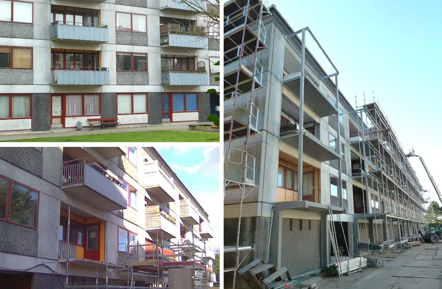 Bodemplaten en kolommen