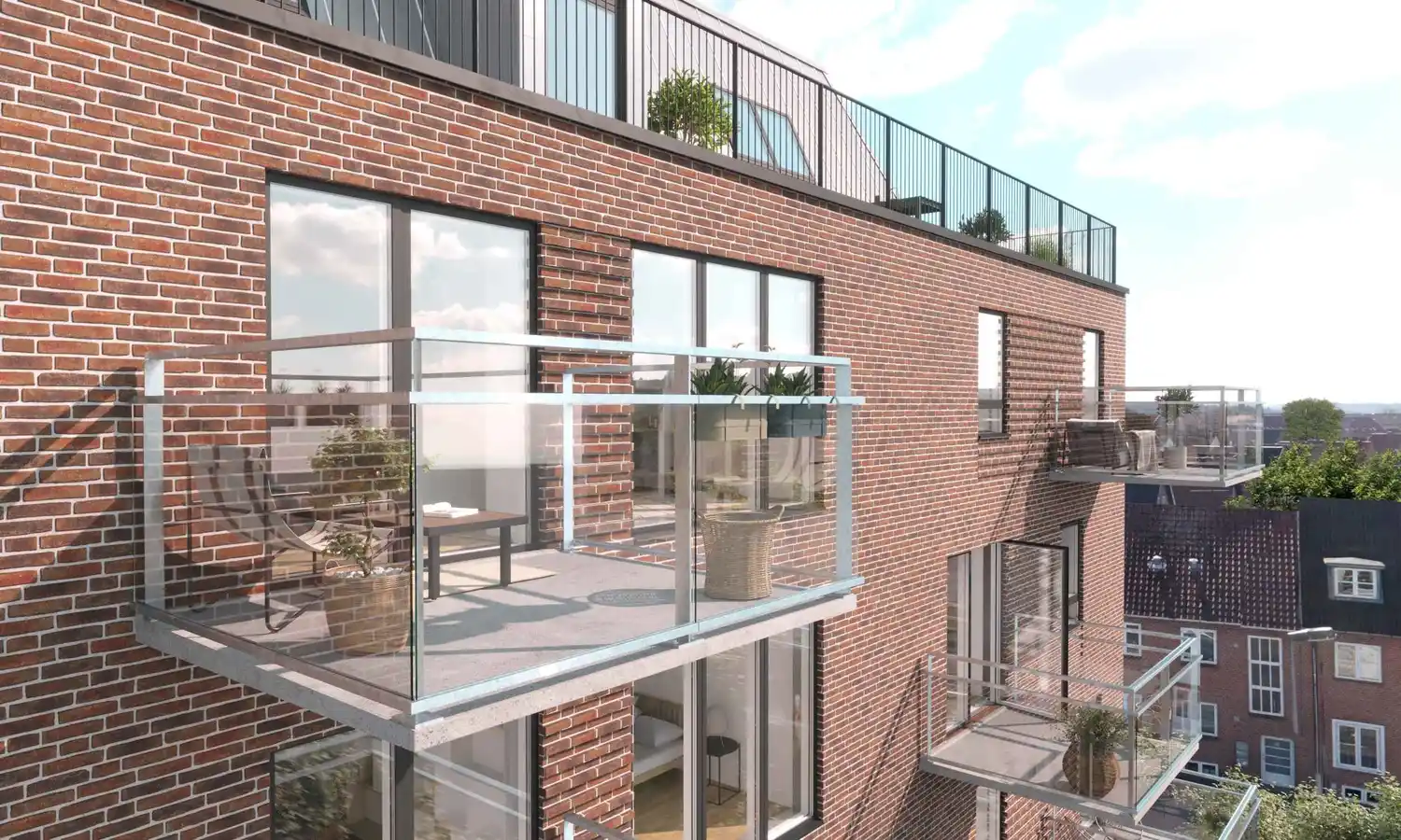 Concept balcony railing