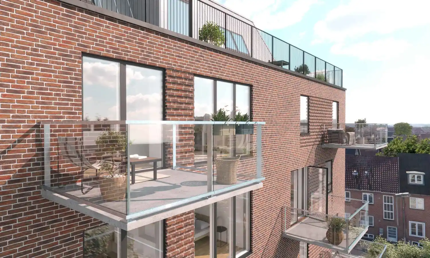 Concept balcony railing