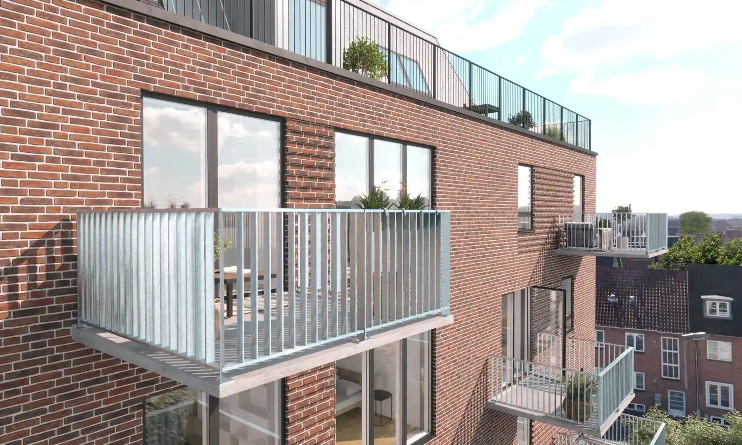 Concept balcony railing